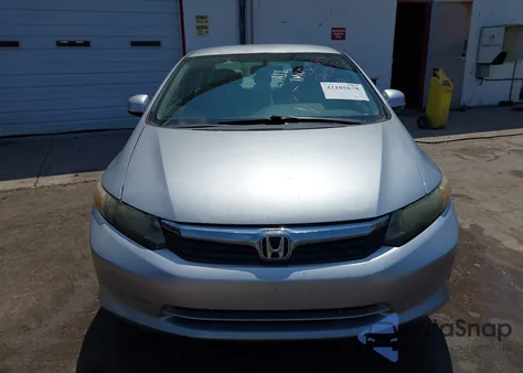 2012 Honda Civic Lx from USA, damaged, VIN 2HGFB2F50CH523801